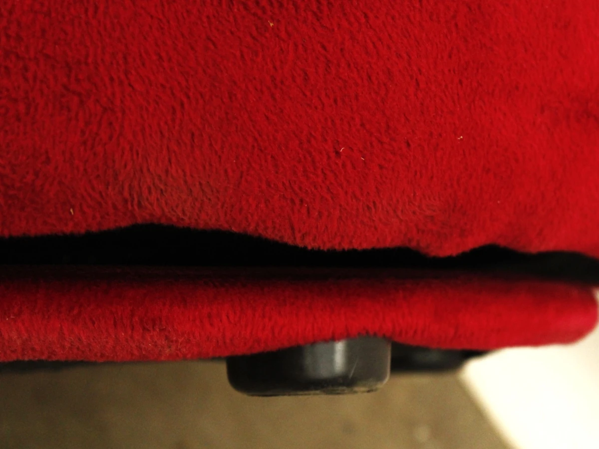 Pop-Art design handstoel – Rode draaibare fauteuil - foto 6