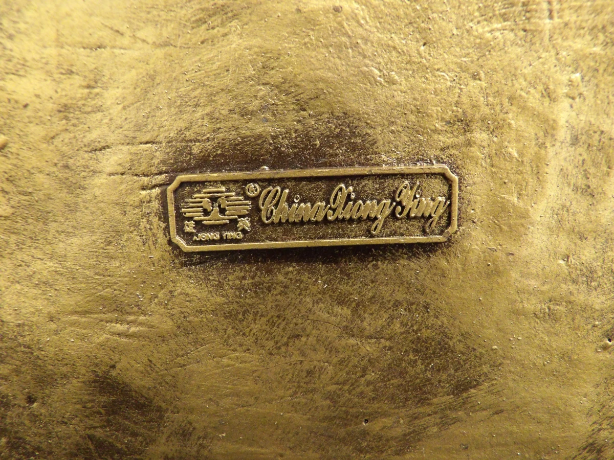 Set van twee vintage oosterse dekselpotten - China Xiong Ying - foto 5