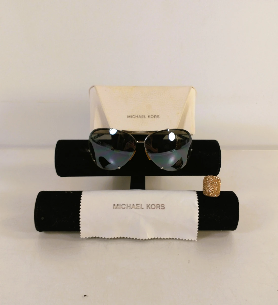Michael Kors Stella M2052S zonnebril en pavé ring - foto 8
