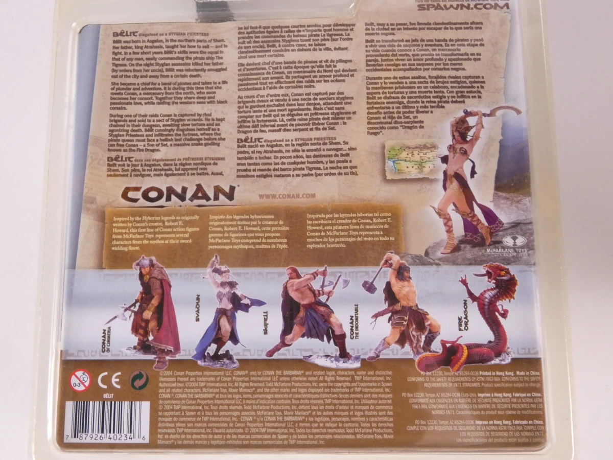 Conan en '300' actiefiguren in originele verpakking - foto 8