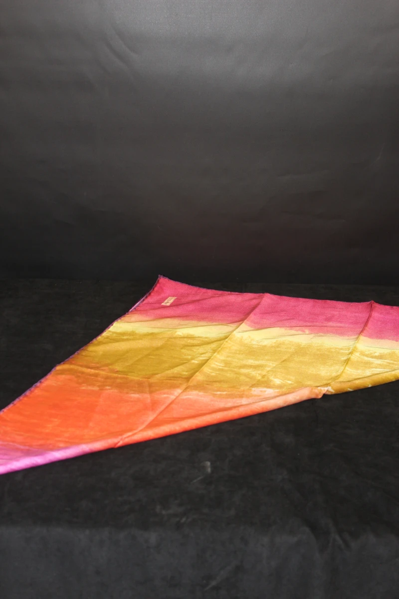 Chavelle Dijital soepelvallende foulard in herfsttinten 100% polyester - foto 6