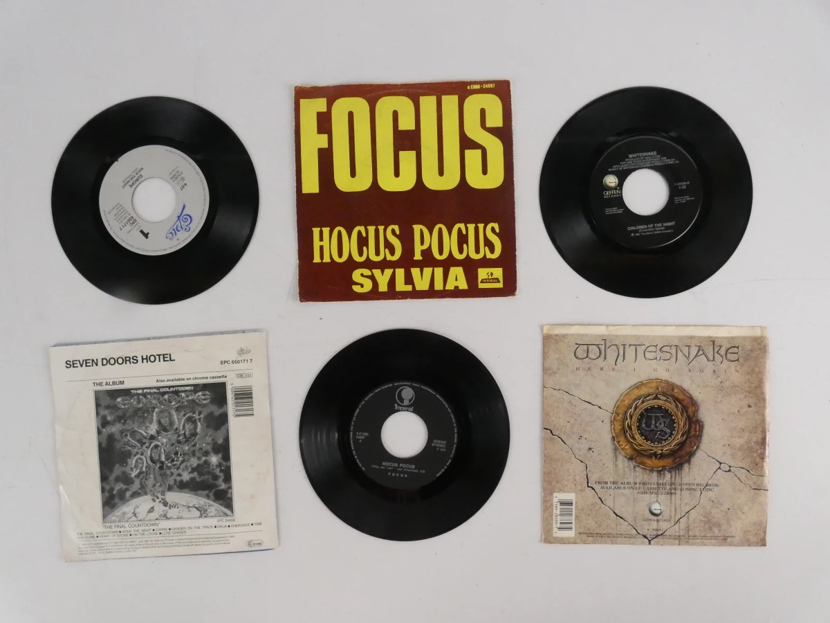 6 vintage vinyl singles: rock - foto 2