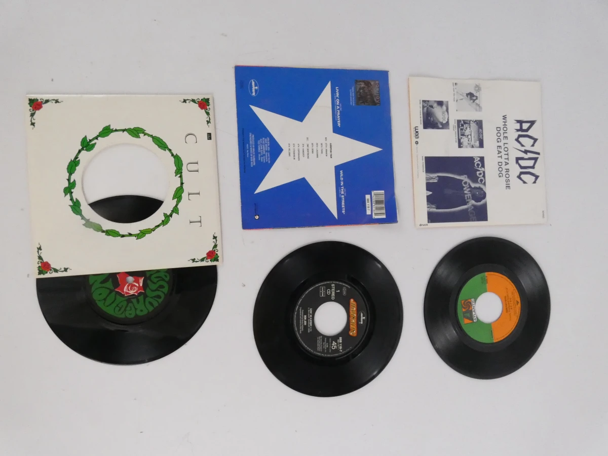 6 vintage vinyl singles: rock - foto 3