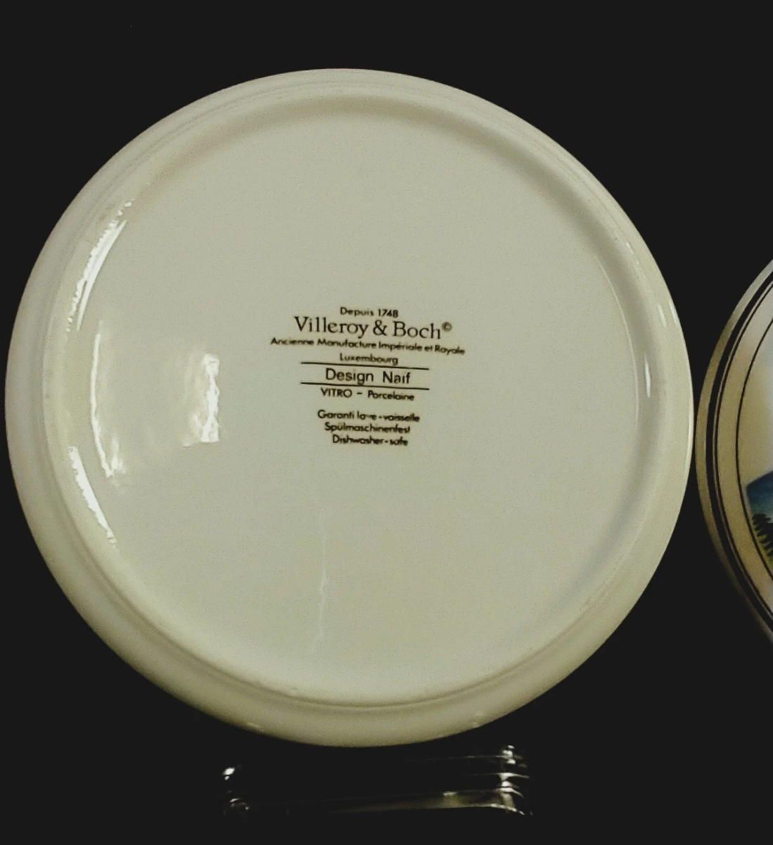 Set  Villeroy & Boch,  Design Naif, 4+1 porseleinen dozen van Gérard Laplau - foto 5