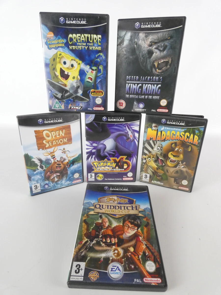 Nintendo GameCube spellen set van 6 stuks – kavel bij De Kringwinkel, Heverlee