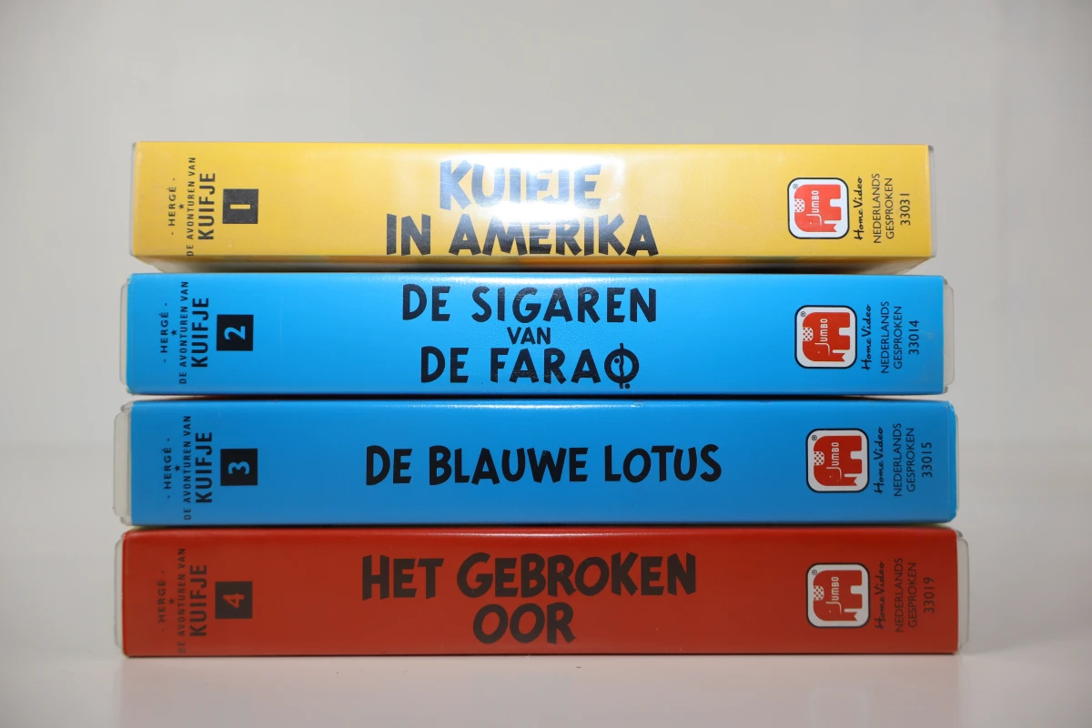 Lot van 23 Kuifje Videobanden - foto 2