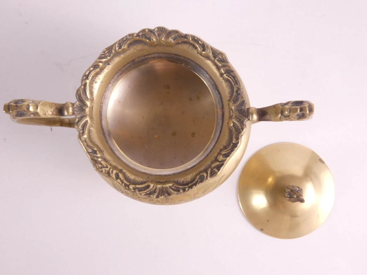 Elegant vintage verzilverd (EPNS) thee- en koffieservies(5 stuks - 4144 gr) - foto 8