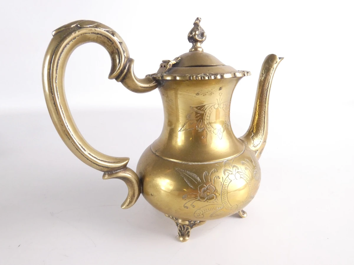 Elegant vintage verzilverd (EPNS) thee- en koffieservies(5 stuks - 4144 gr) - foto 15