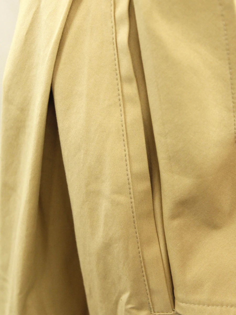 RAE Antwerp beige bustierjurk in retro stijl fit and flare in gladde zwaardere  soepelvallende stof - foto 8