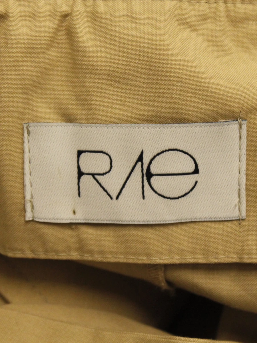RAE Antwerp beige bustierjurk in retro stijl fit and flare in gladde zwaardere  soepelvallende stof - foto 9
