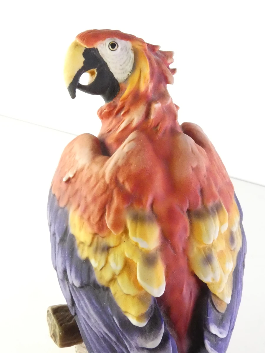 Papegaai beeldje - Giuseppe Armani - Capodimonte - foto 5