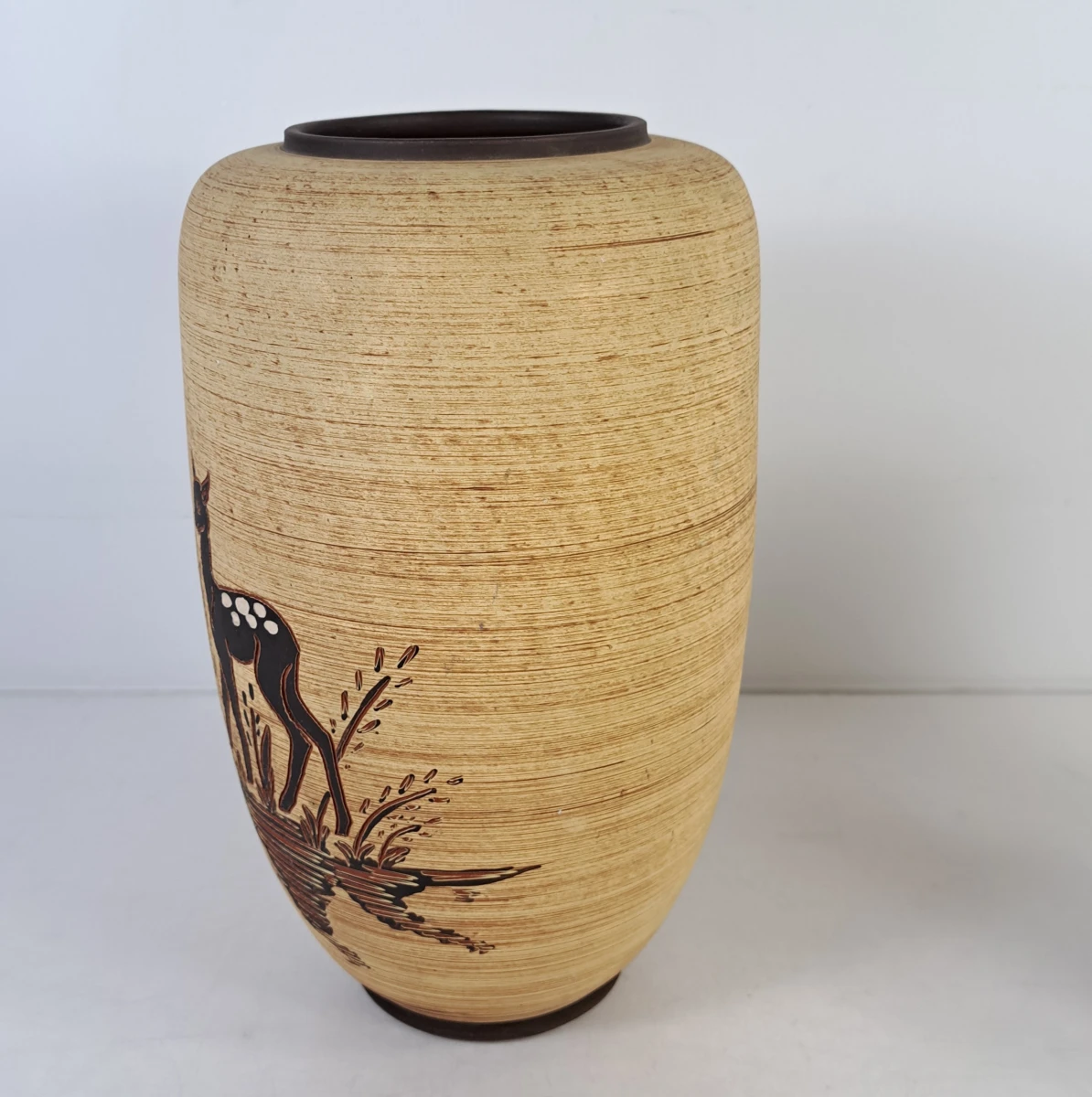 Set van twee decoratieve vazen, aardewerk - foto 3