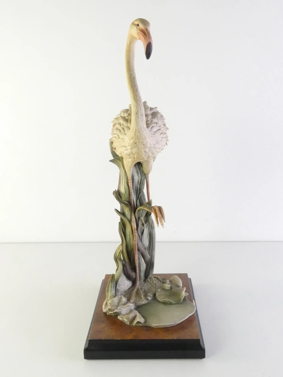 Vintage flamingo beeld - Giuseppe Armani - foto 2