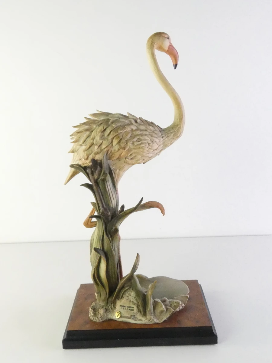Vintage flamingo beeld - Giuseppe Armani - foto 3