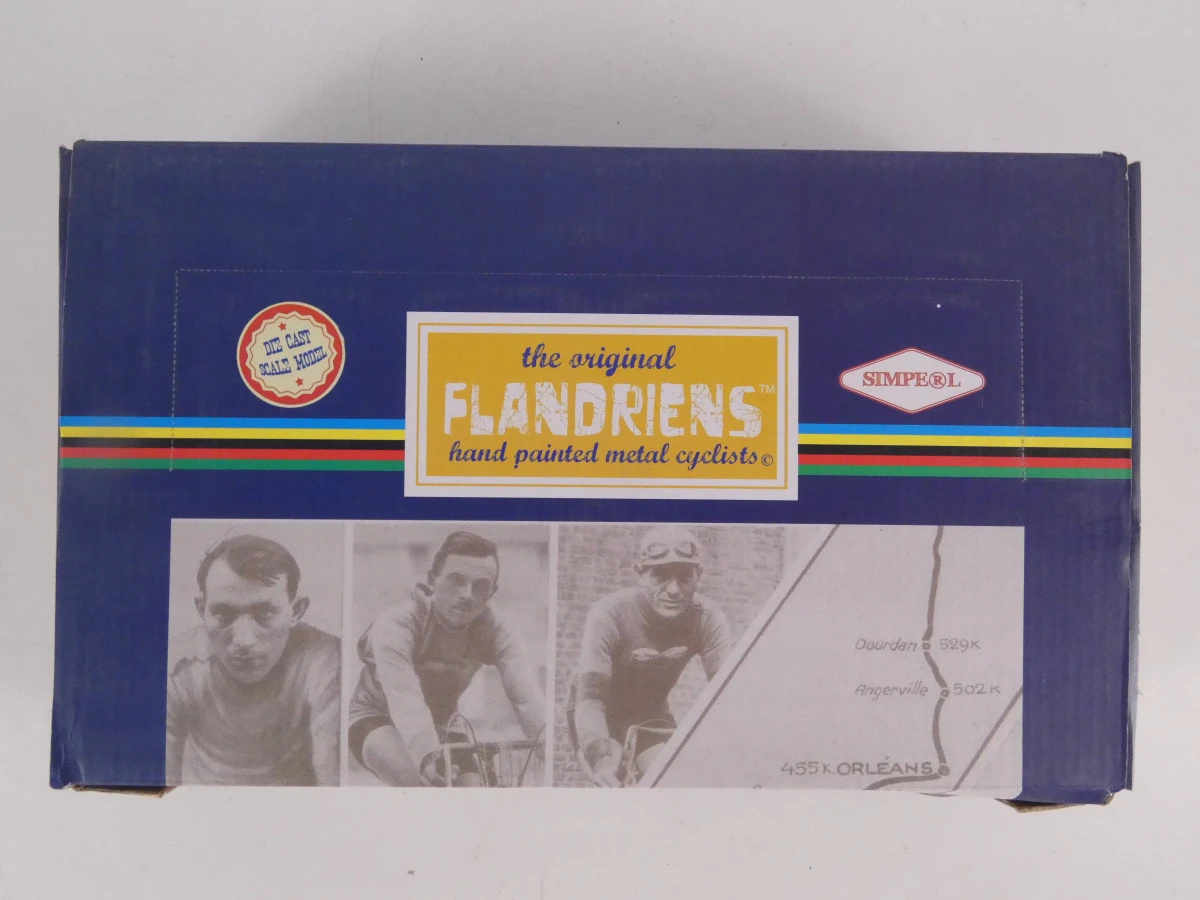 Partij The Original Flandriens - Hand Painted Metal Cyclists – kavel bij De Kringwinkel, Heverlee