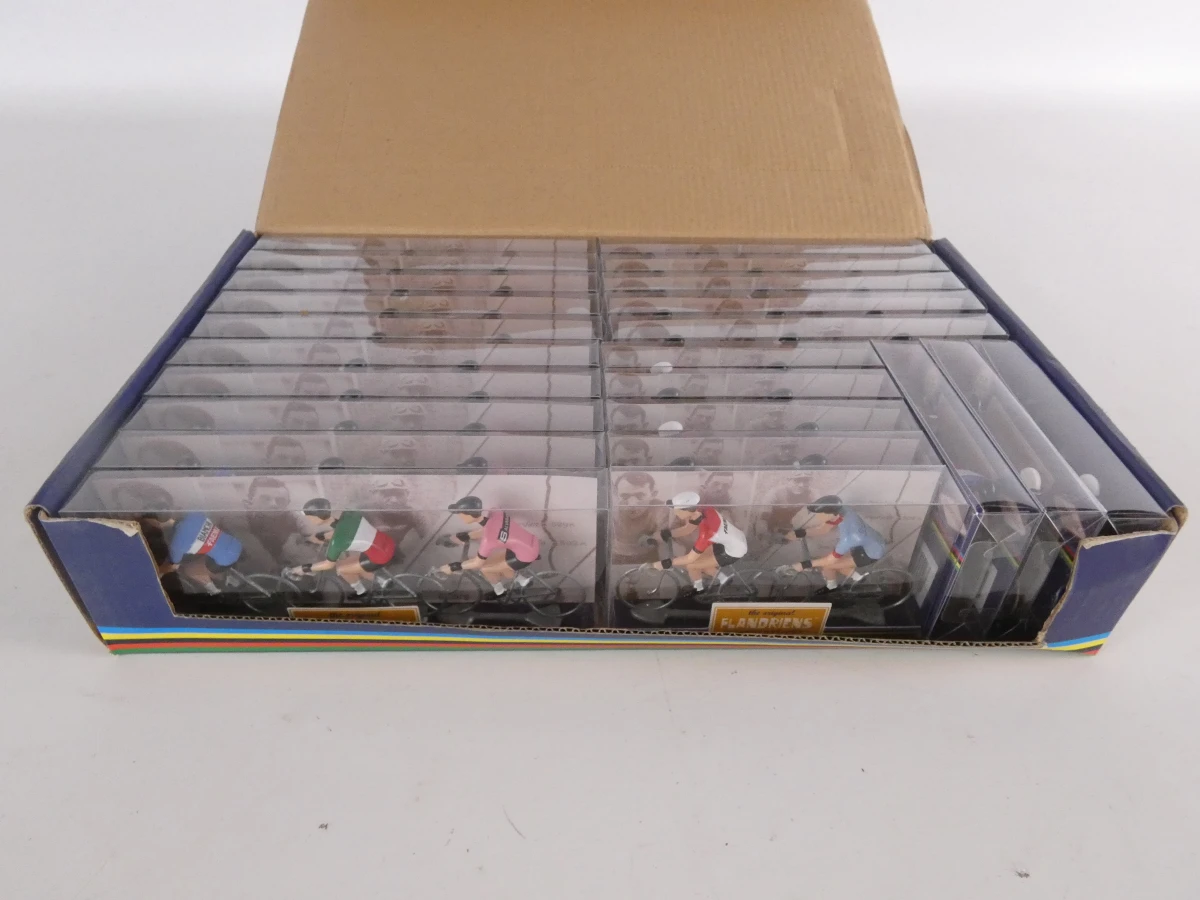 Partij The Original Flandriens - Hand Painted Metal Cyclists - foto 3
