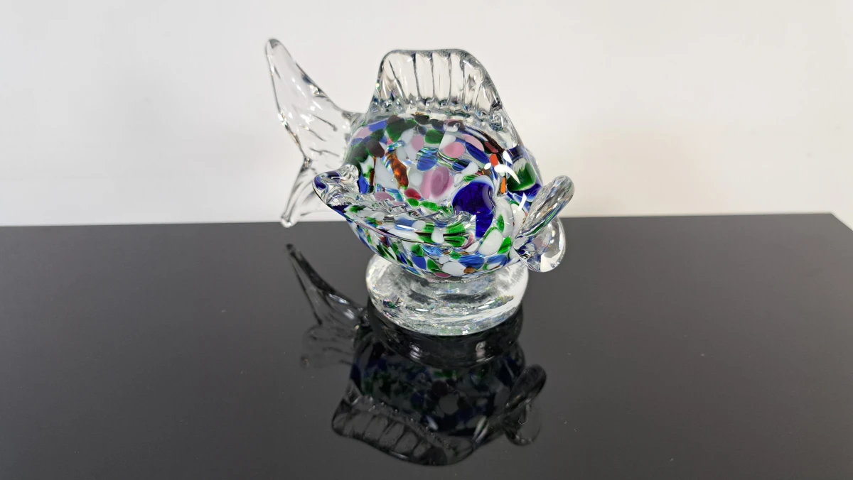 Set van 6 decoratieve glazen dierenfiguren in Murano-stijl en of Murano - foto 5