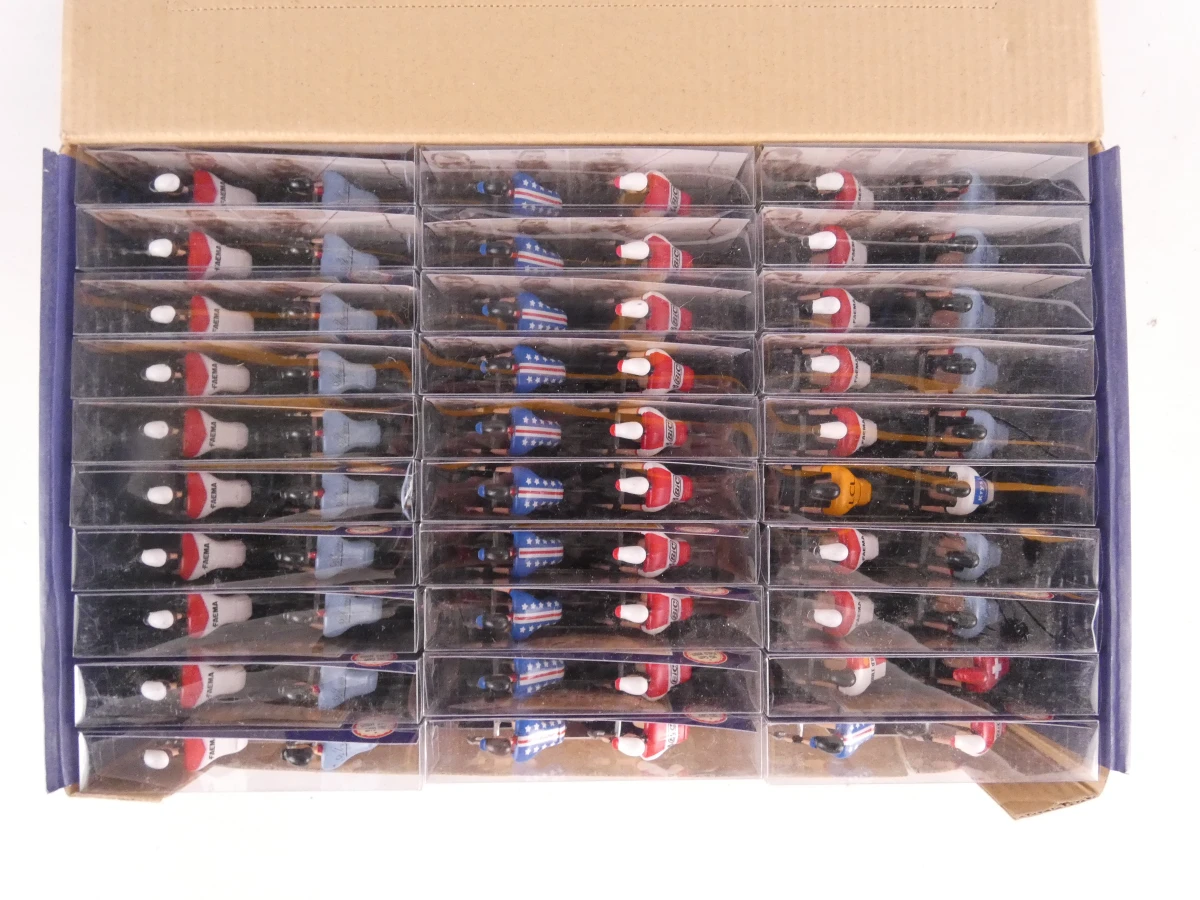 Flandriens metalen wielrenners, handgeschilderd, 60 stuks - foto 12
