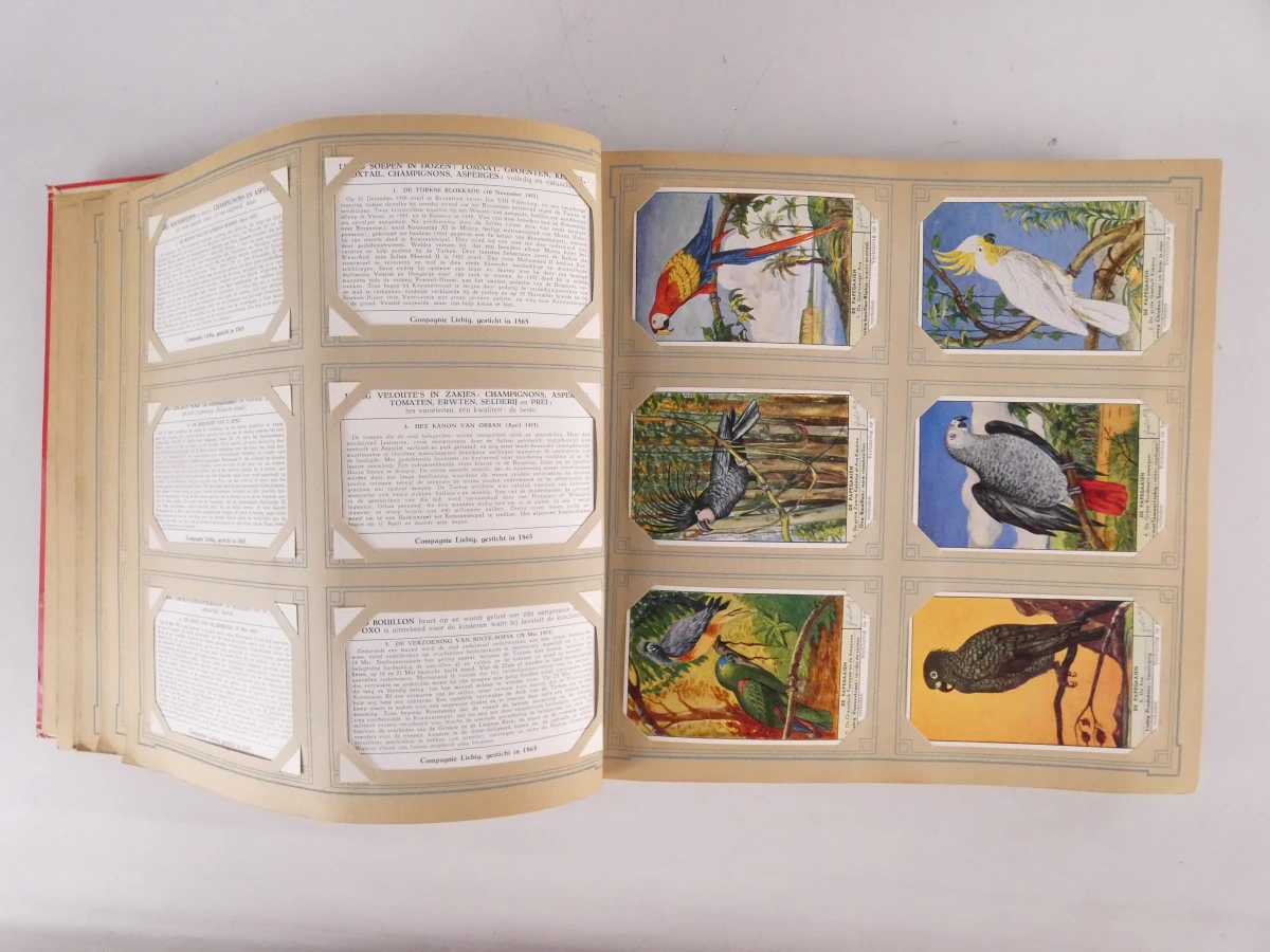 3 vintage Liebig Chromo albums met plaatjes - foto 3