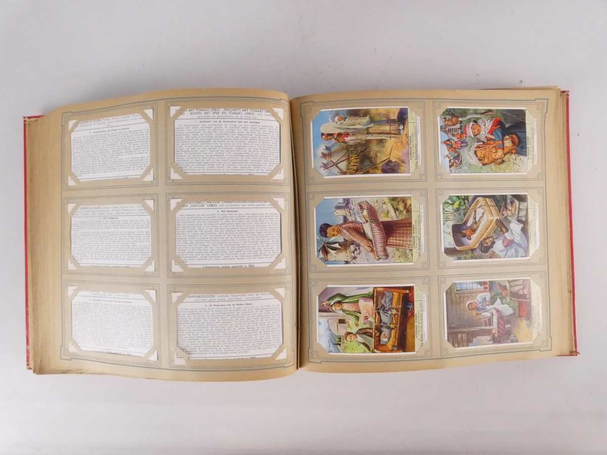 3 vintage Liebig Chromo albums met plaatjes - foto 4