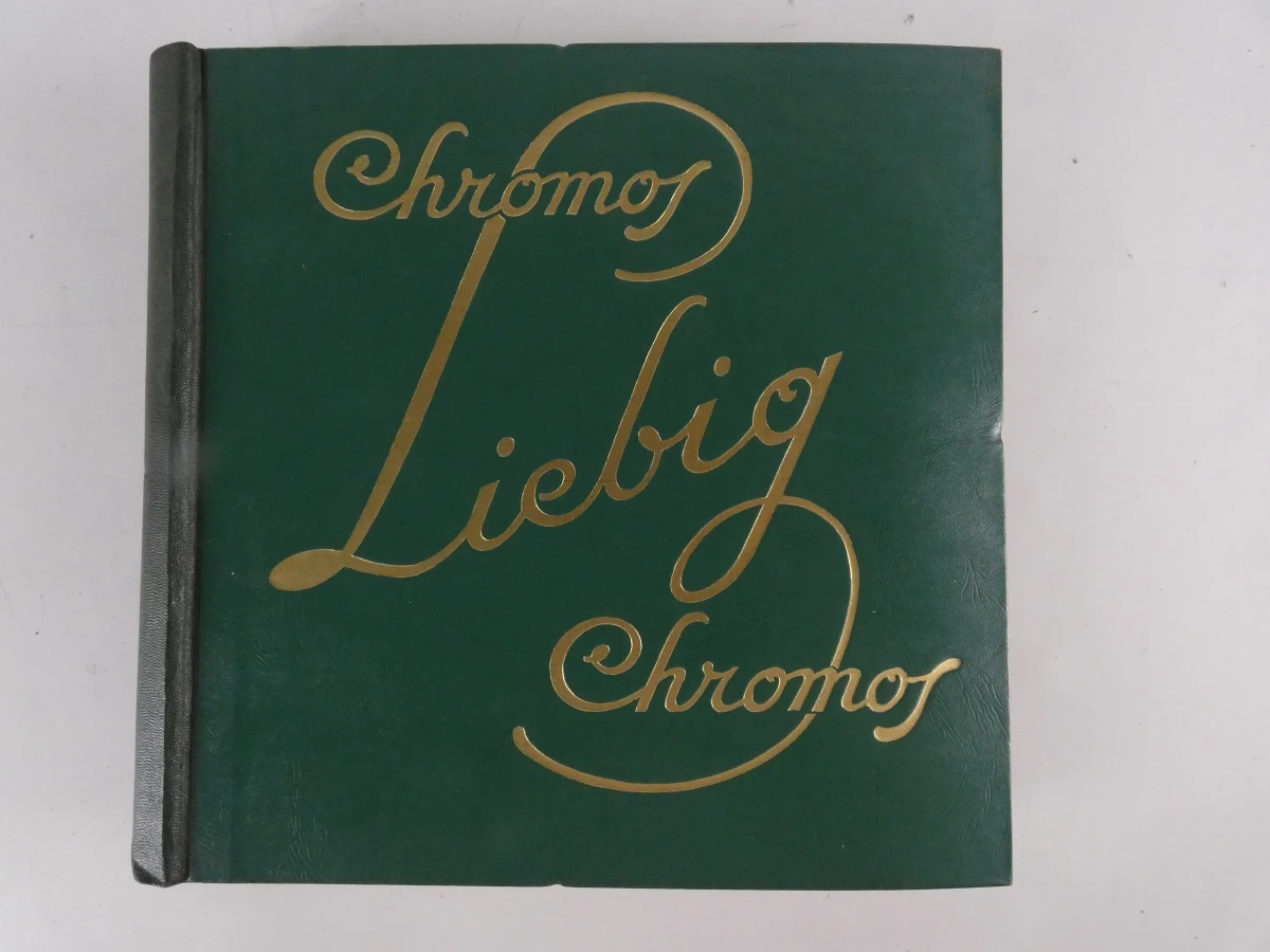 3 vintage Liebig Chromo albums met plaatjes - foto 7