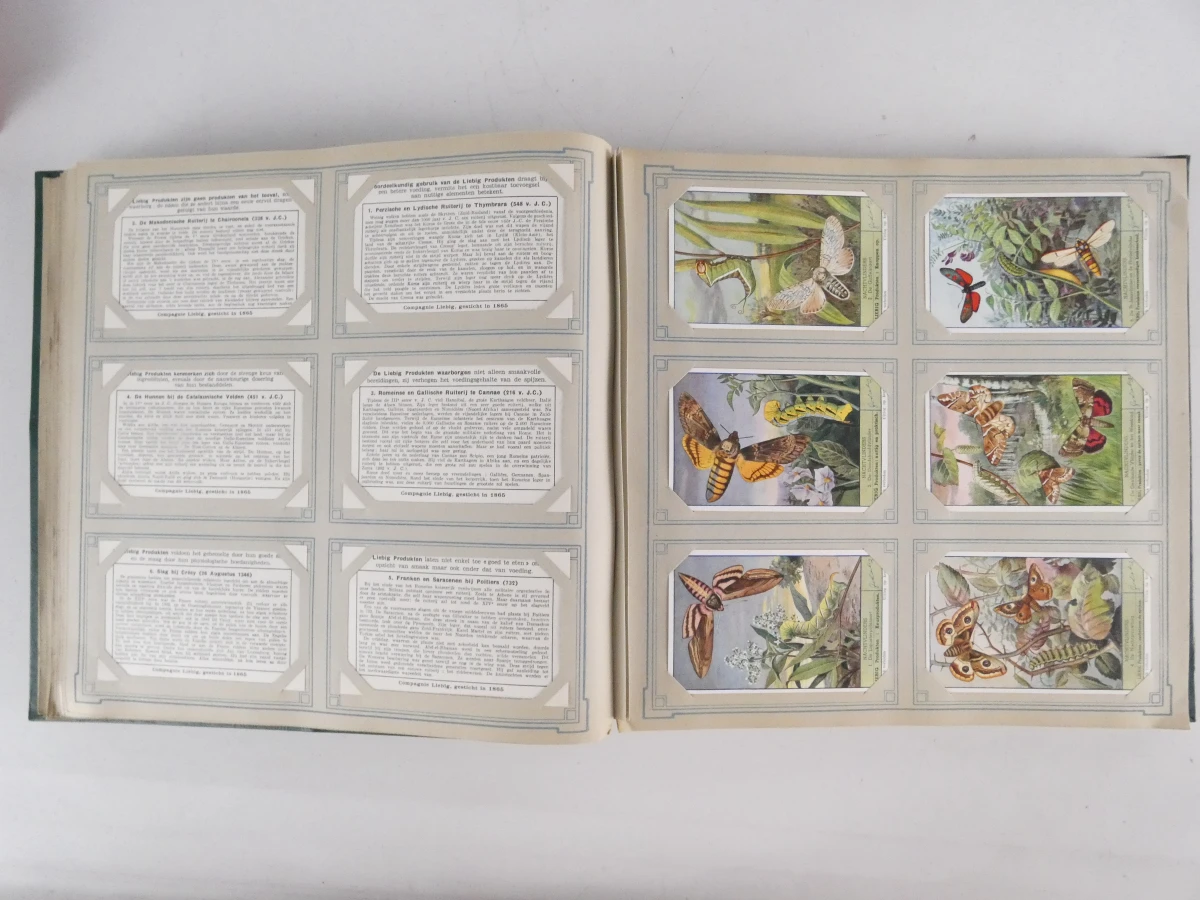 3 vintage Liebig Chromo albums met plaatjes - foto 9