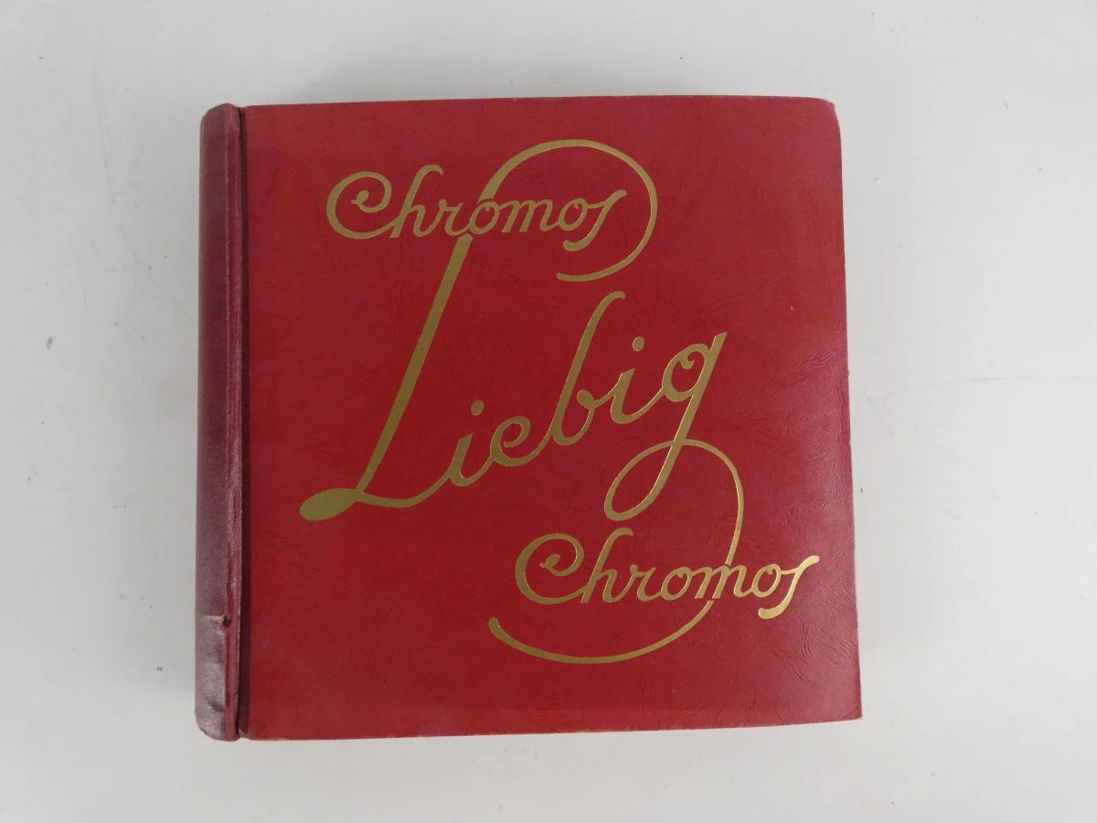 3 vintage Liebig Chromo albums met plaatjes - foto 11