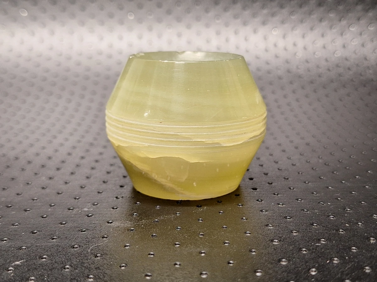 Negendelige set van Art-Deco bureau-accessoires in groen onyx met Weens koudbeschilderd brons - foto 29