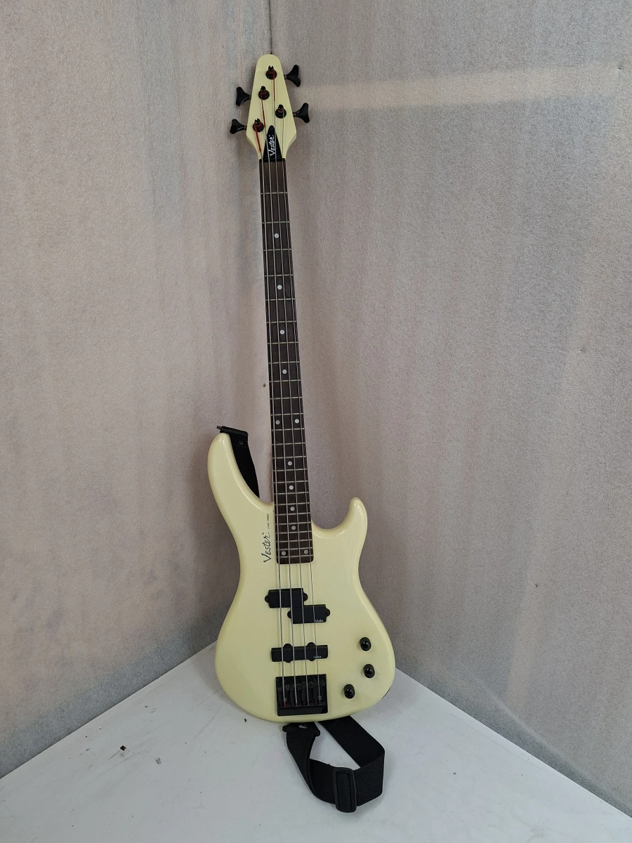 Vintage Vester Stage Series P/J Basgitaar (Late Jaren '80) – Koreaanse Topkwaliteit! - foto 2