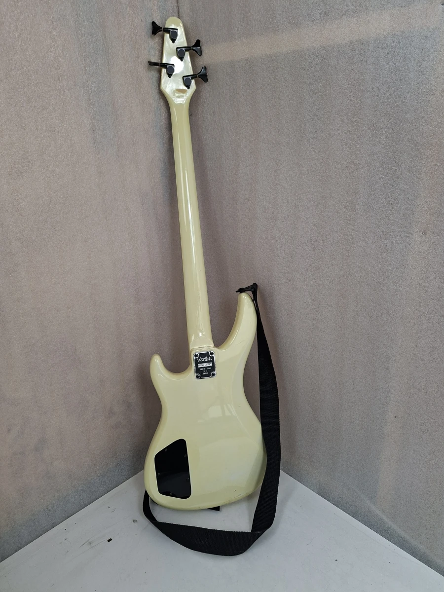 Vintage Vester Stage Series P/J Basgitaar (Late Jaren '80) – Koreaanse Topkwaliteit! - foto 3
