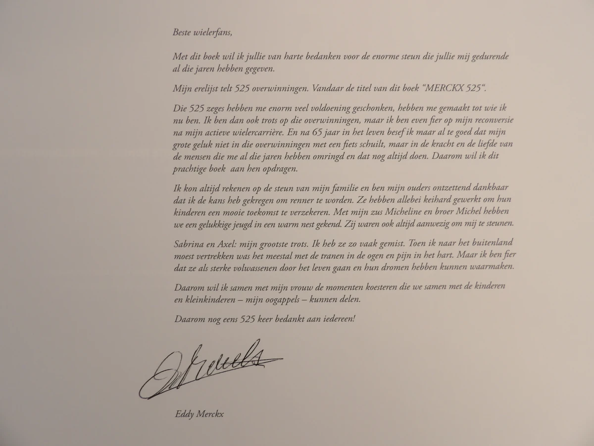 "Merckx 525" boek - foto 4