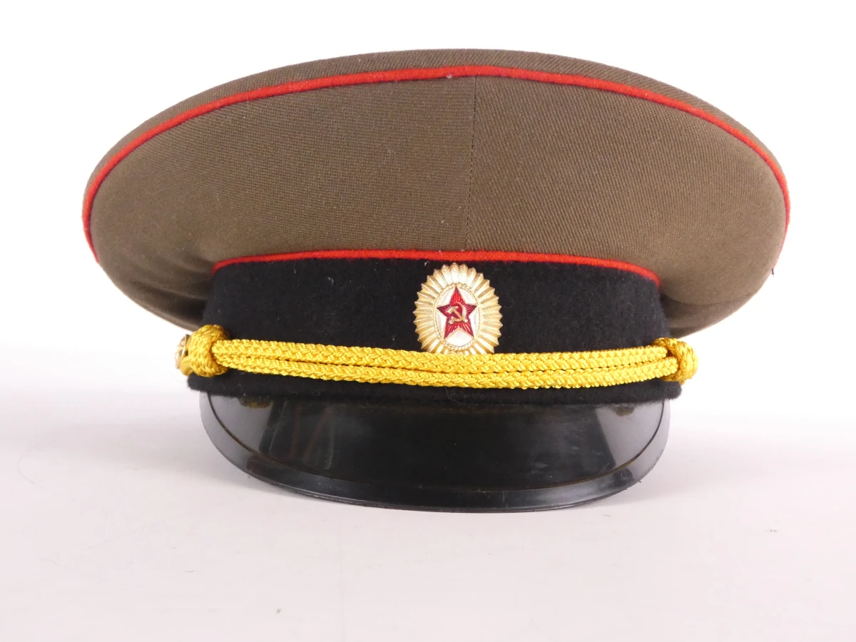 Sovjet militaire ceremoniële pet (Pilotka/Peaked Cap) - foto 4