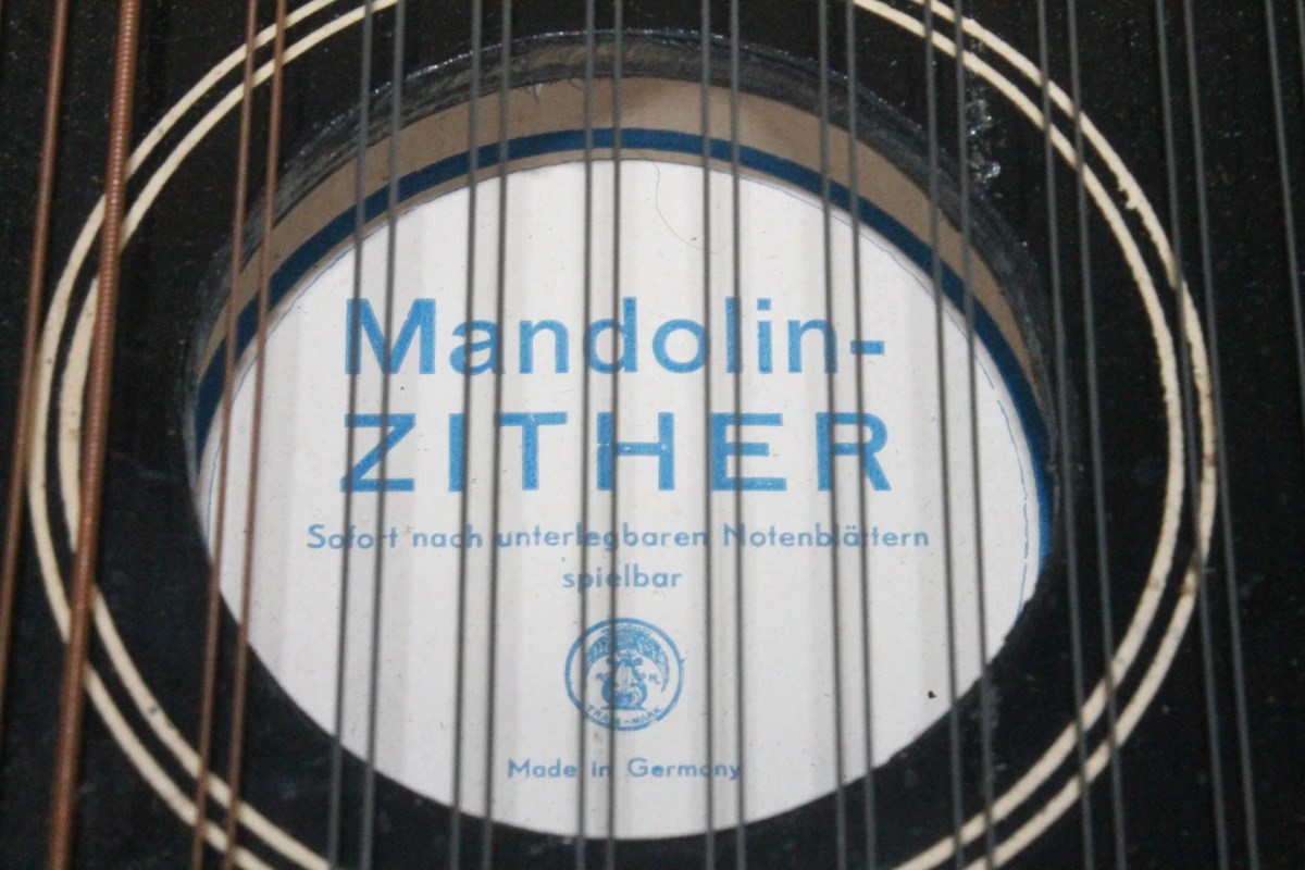 Vintage Mandoline-citer - foto 4