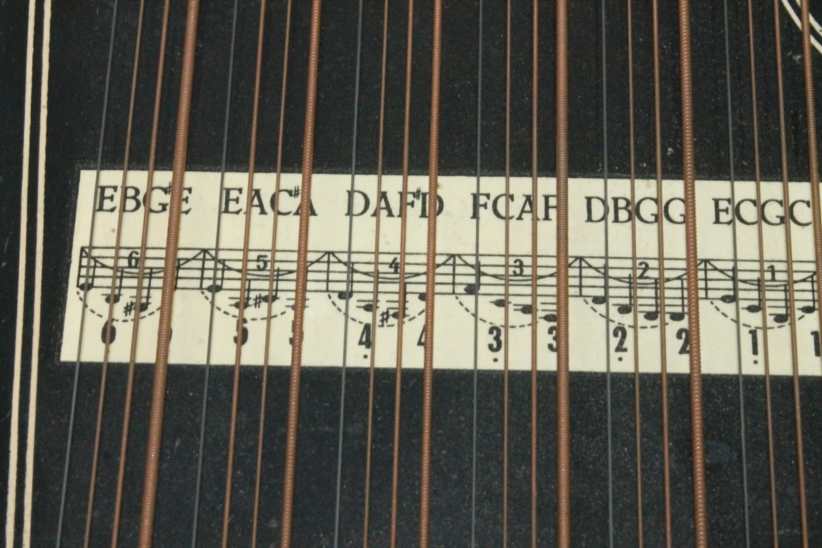 Vintage Mandoline-citer - foto 5