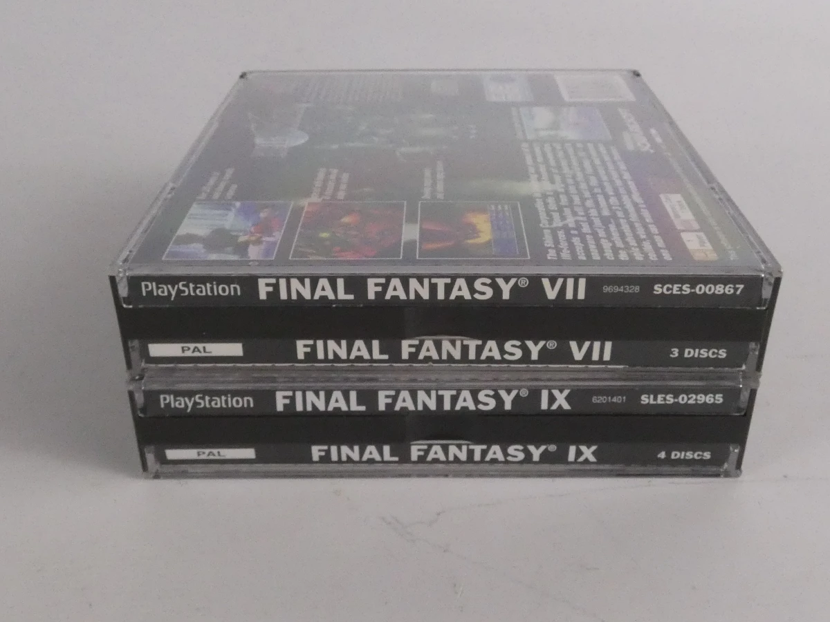 Final Fantasy VII en IX PlayStation spellen set - foto 7