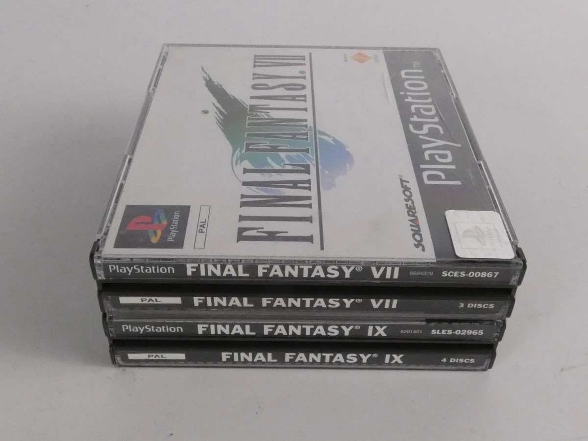 Final Fantasy VII en IX PlayStation spellen set - foto 8