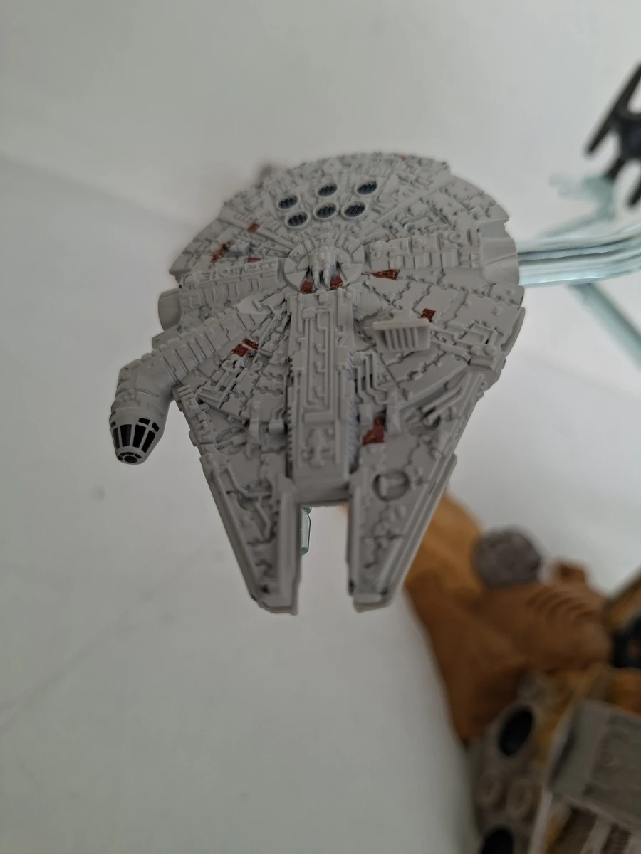 Gemotoriseerde Hot Wheels Star Wars "Escape from Jakku" Speelset (2015) – Compleet met Ruimteschepen! - foto 4