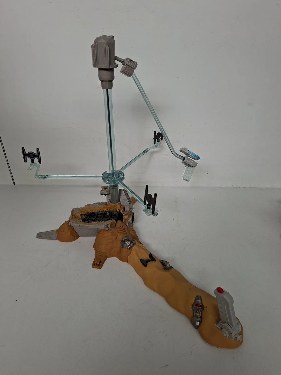 Gemotoriseerde Hot Wheels Star Wars "Escape from Jakku" Speelset (2015) – Compleet met Ruimteschepen! - foto 3