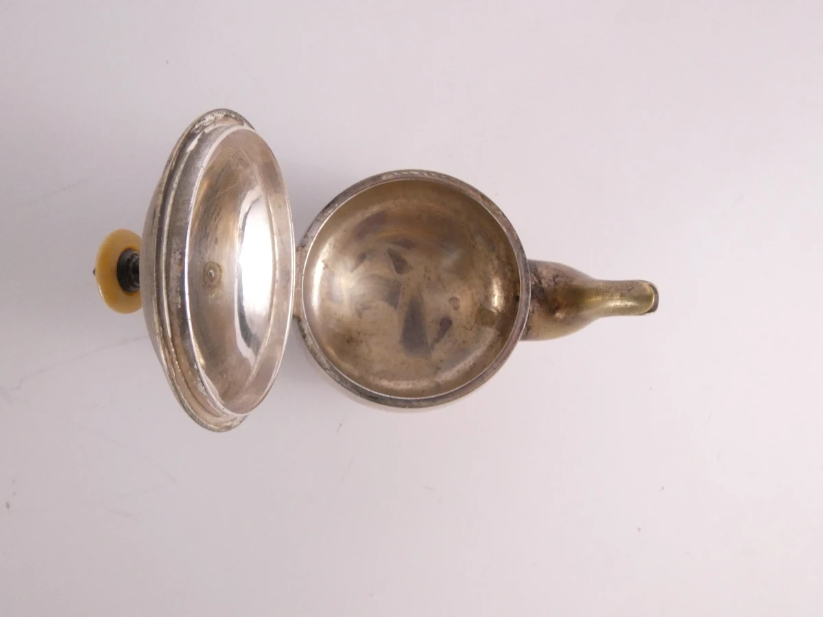 Vintage Norblin & Co. Warszawa verzilverde thee- en koffieservies (3-delig - 1080 gr.) - foto 7