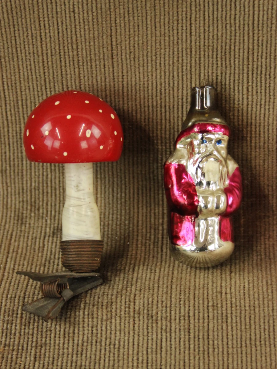 8 vintage Ajeko kerstornamenten (2) - foto 3
