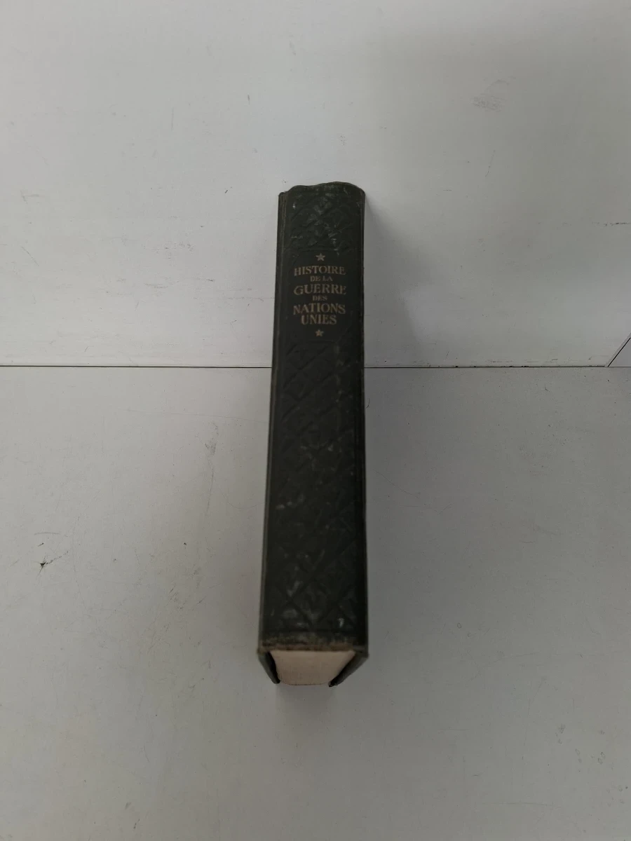 Zeldzaam Antiek Tweede Wereldoorlog Boek: "Histoire de la Guerre des Nations Unies (1939-1945)" - foto 4