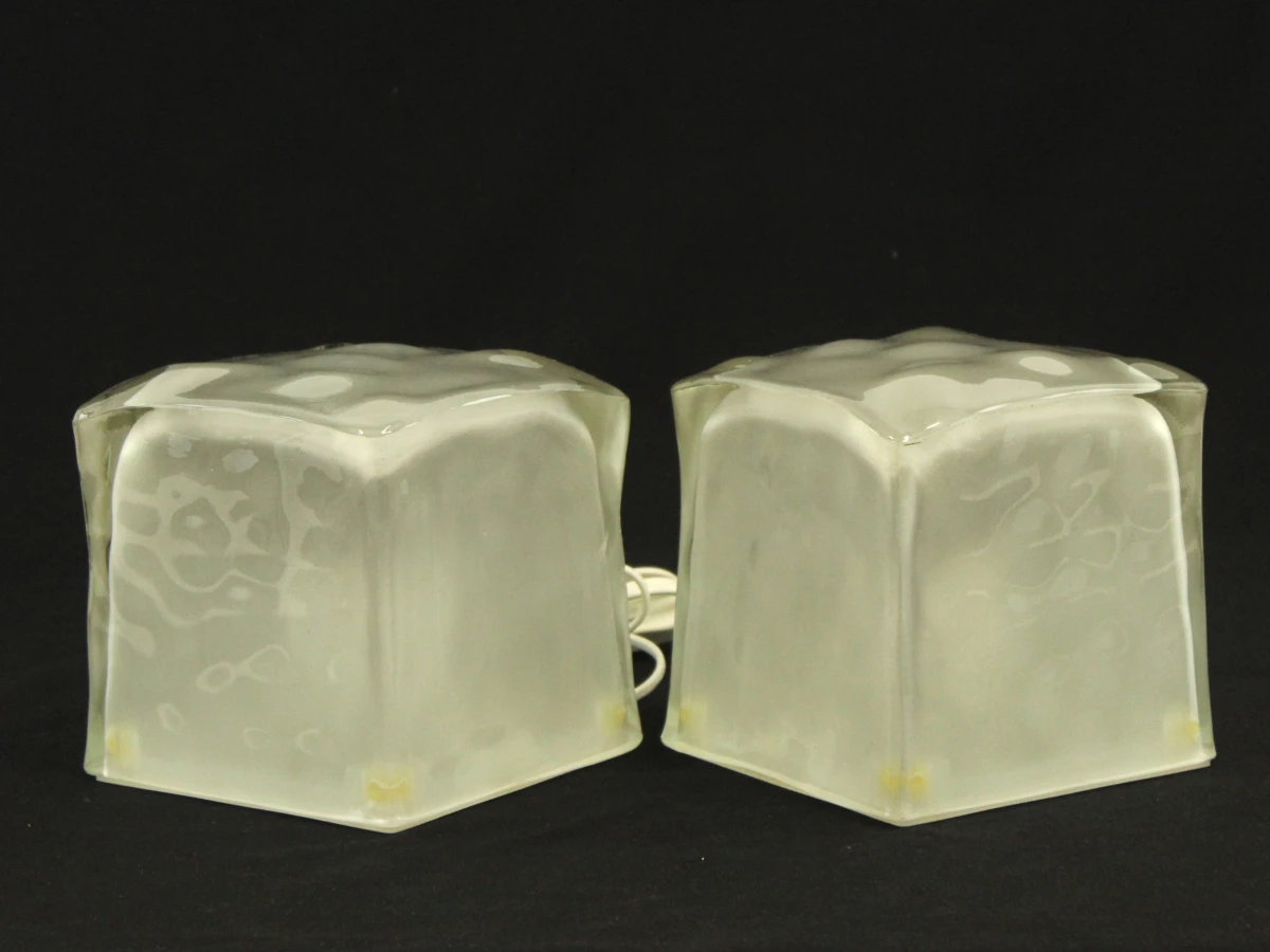 IKEA Iviken "Ice Cube" lampen set (Jaren '90) - foto 2