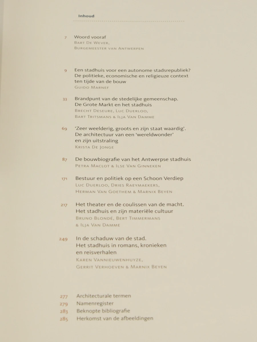 Het stadhuis van Antwerpen - 450 jaar geschiedenis - foto 3