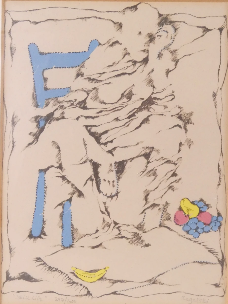 Walter R. Rogalski - Gesigneerde zeefdruk 'Still Life' - foto 2