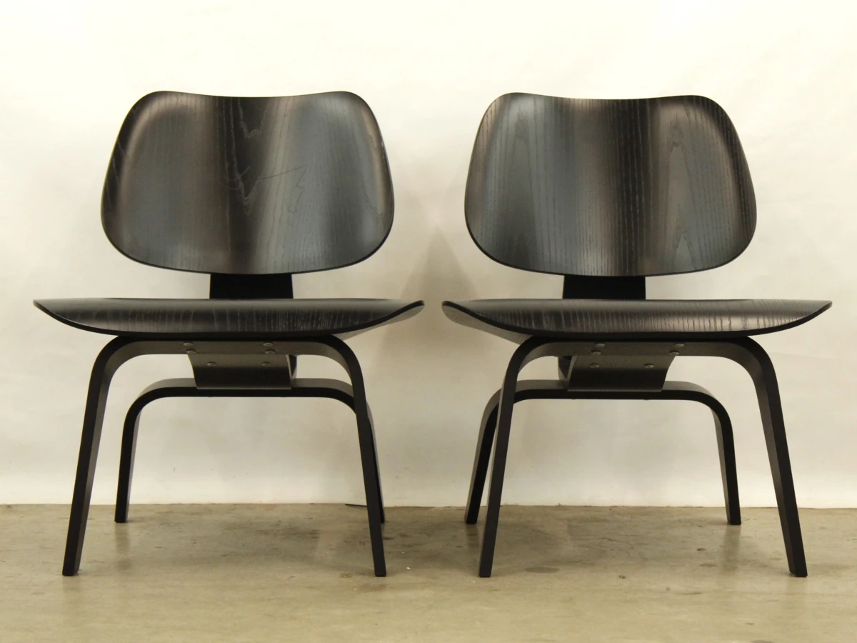 2 Vitra Charles Eames Plywood Lounge Chairs - foto 2