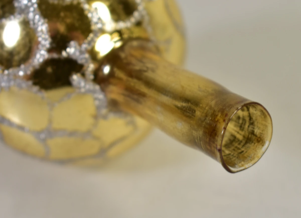 Set van 4 vintage glazen kerstboompieken, 20e eeuw - foto 3