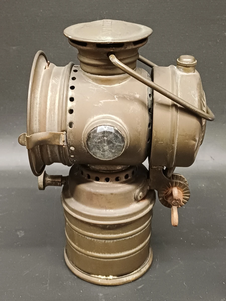 Antieke fietslamp - Vitaphare Carbidlamp - foto 4