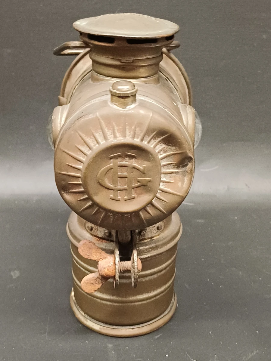 Antieke fietslamp - Vitaphare Carbidlamp - foto 3