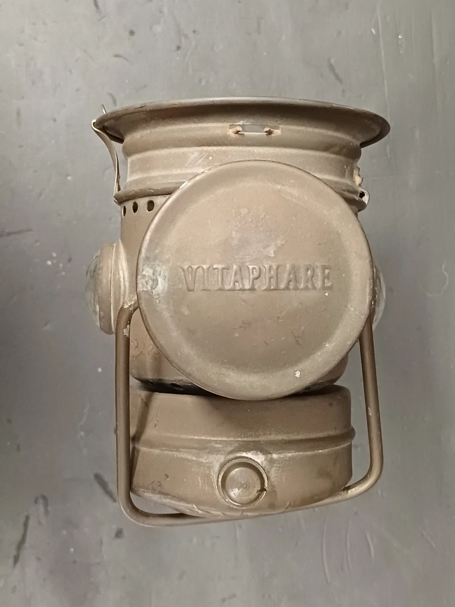 Antieke fietslamp - Vitaphare Carbidlamp - foto 5