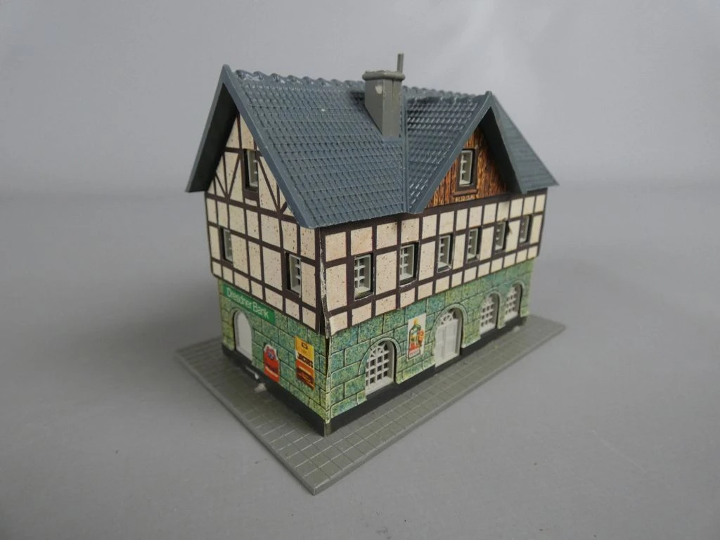 Set van 11 modelhuisjes voor modelbouw of decoratie - foto 19